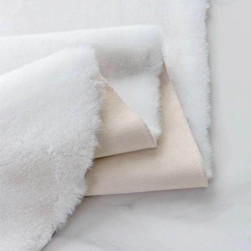 Plush Sofa Seat Cushion Winter Thickened Warm Sofa Cover L-shaped Anti Slip Dustproof Soft and Comfortable Sofa Towel