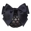 Professional Double Bow Hairnet Bun Cover