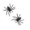 2pcs Realistic Spiders Fun Simulation Spiders Model Toy For Prank Props Party Decoration Gray