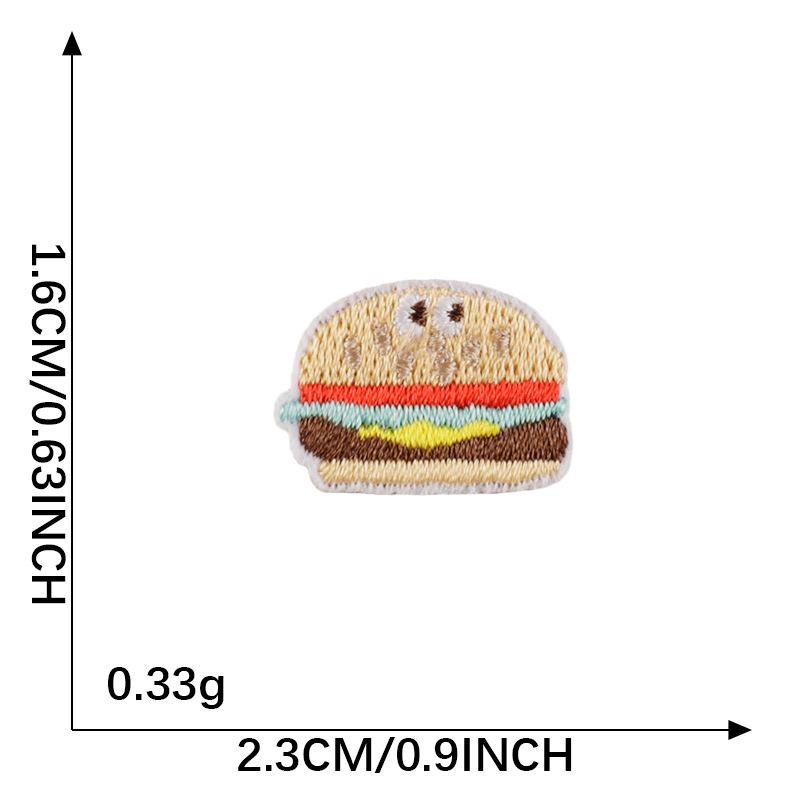 Cartoon Animal & Fruit Embroidered Patch for DIY Accessories and Handbooks