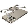 Custodia in Metallo Meccanico Oatsbasf per IPhone 15 16 Pro Max Magsafe Copertura Telefono Senza Bordi Con Supporto di Ricarica Wireless Magnetico