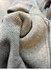 Women's Loose Hooded Knit Cardigan - Thick, Soft Double Zipper Jacket for Spring/Autumn