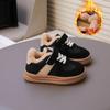 Korean Version of Children's Cotton Shoes Winter New Boys' Lamb Wool Velvet Warm Winter Shoes Girls' Baby Two Cotton Shoes
