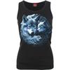 Spiral Womens/Ladies Wolf Guardian Sleeveless Top