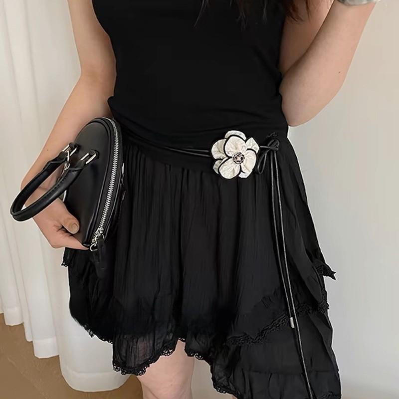 Bohemian Waist Belt For Women Pu Leather Vintage Corset Accessory For Dresses And Jeans