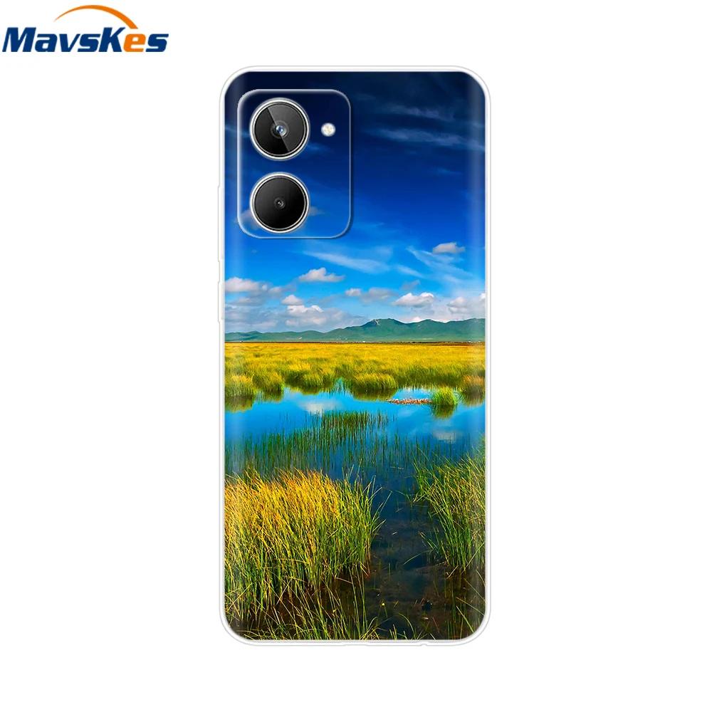 Mobile Phone Bag Case For Realme 10 4G Case For Realme 10 Pro Cover Soft Silicone Bumper For OPPO Realme 10 Realme10 Pro Plus