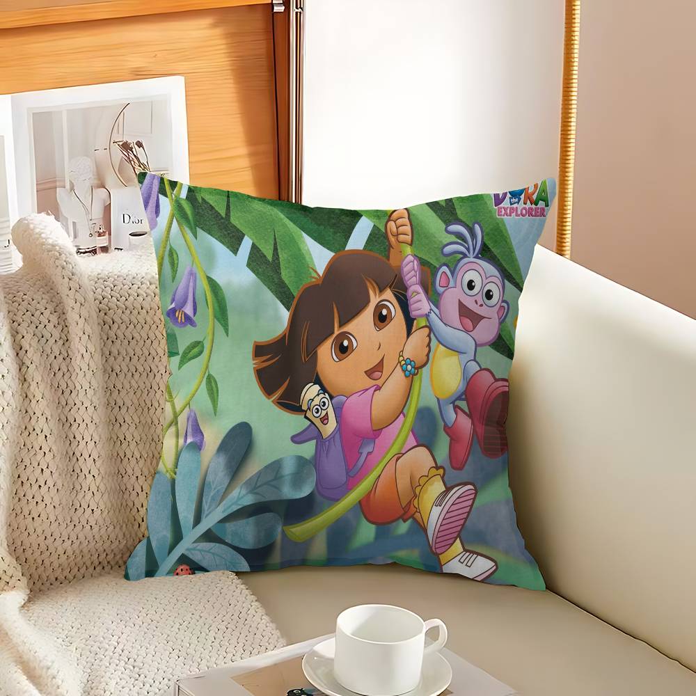 D-Dora T-The E-Explorer Pillowcases Home Bedding Decorative Pillow Cover Wedding Super Soft Pillow Case
