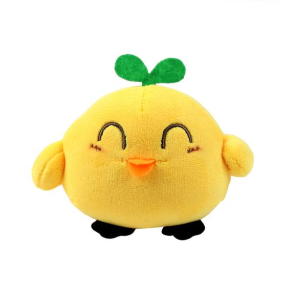 Yousheng 10cm Chick Plush Pendant Fluffy Lovely Cartoon Doll Plushie Hanging Ornament PP Cotton Stuffed Animal Doll Key Ring Backpack Decoration Kids