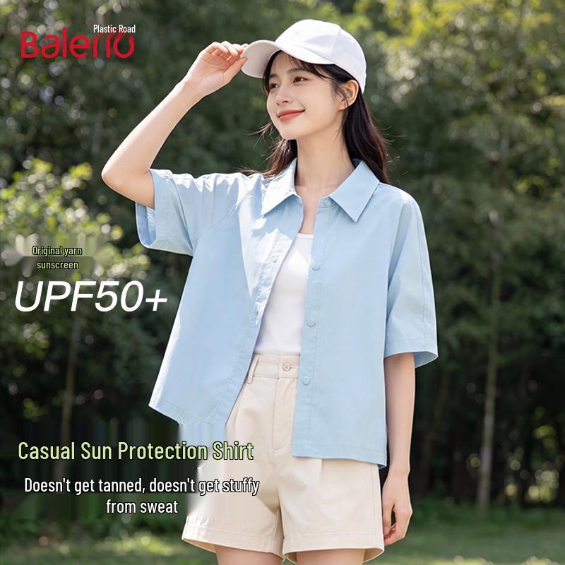 Baleno Women s Summer UV Protection Short Sleeve Shirt M