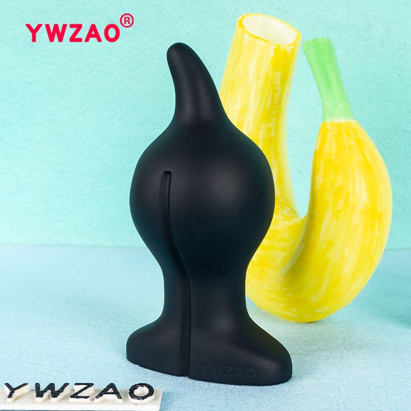 YWZAO Analplugs Flüssigsilikon Weich Kreisförmig Für Äußere Anwendung G97