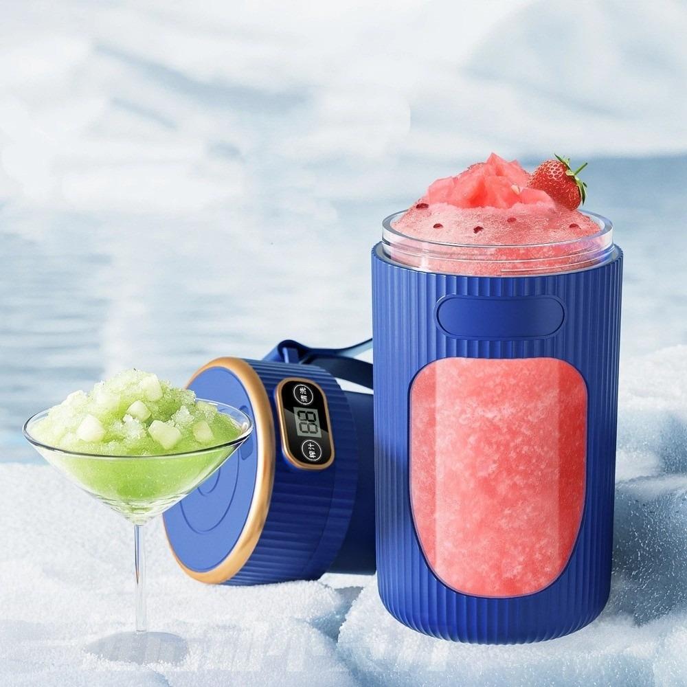Portable Electric Juicer LED Digital Display Smoothie Blender Fruit Juicer Cup  Fruit and Vegetable
