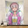VIKAMA Super Sonico Games Cartoon Anime Tapestry Hippie Wall Hanging Dormitory Decoration Durable Wall Hanging
