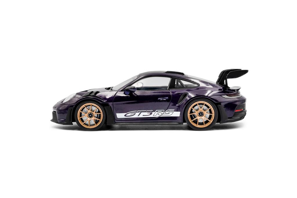 SOLIDO Porsche 911 GT3 RS Weissach Package 2024 Finished Model S1812103 1/18 (992) (Purple)