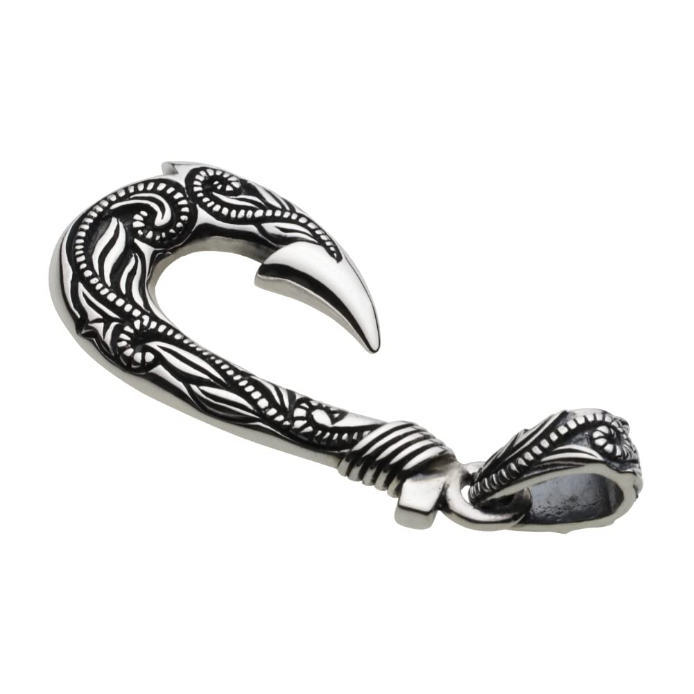 Figmart Hawajski Wisiorek Haczyk [Srebrny Dodatek] fp0444