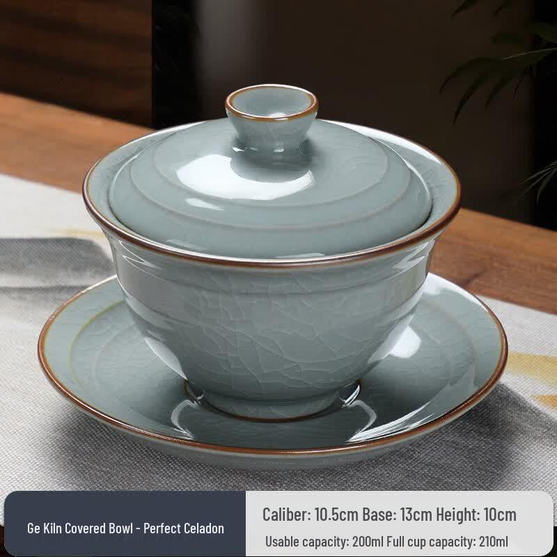 Gongfu Ceramic Gaiwan Tea Bowl