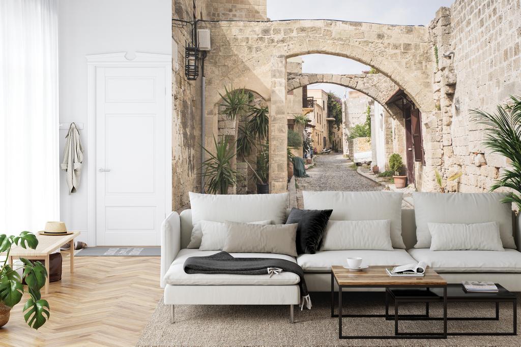 Photomural Greek Street Non-Woven 460x300