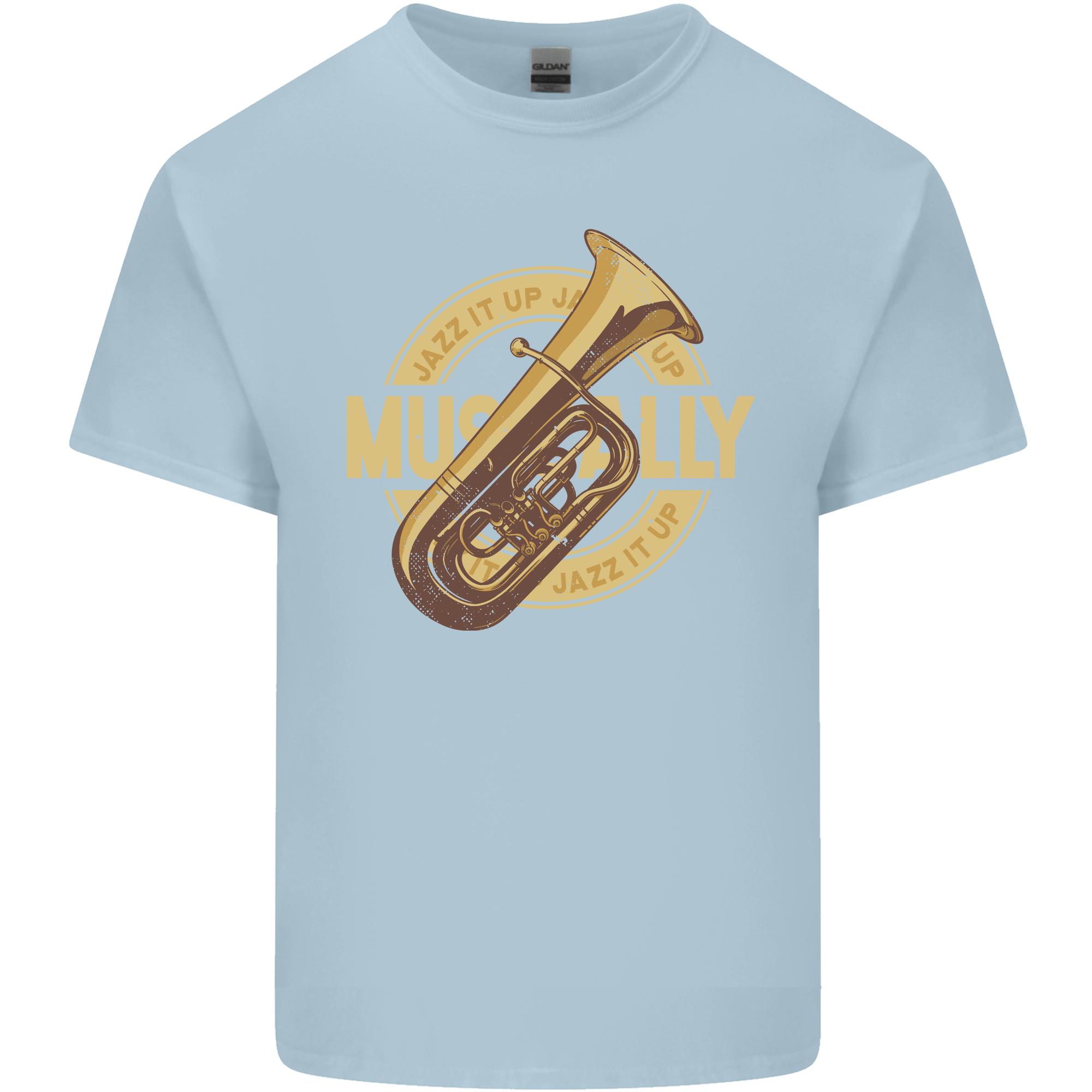 Tuba Brass Musical InstruUnisext Jazz Unisexs Light Cotton TShirt S