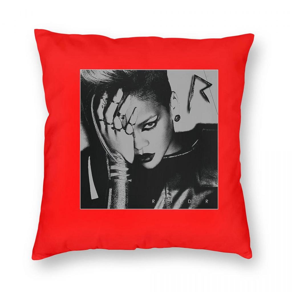 Rhnna Rated R Album Cover Square Pillowcase Polyester Linen Velvet Printed Zip Decorative Bed Cushion Cover Wholesale x