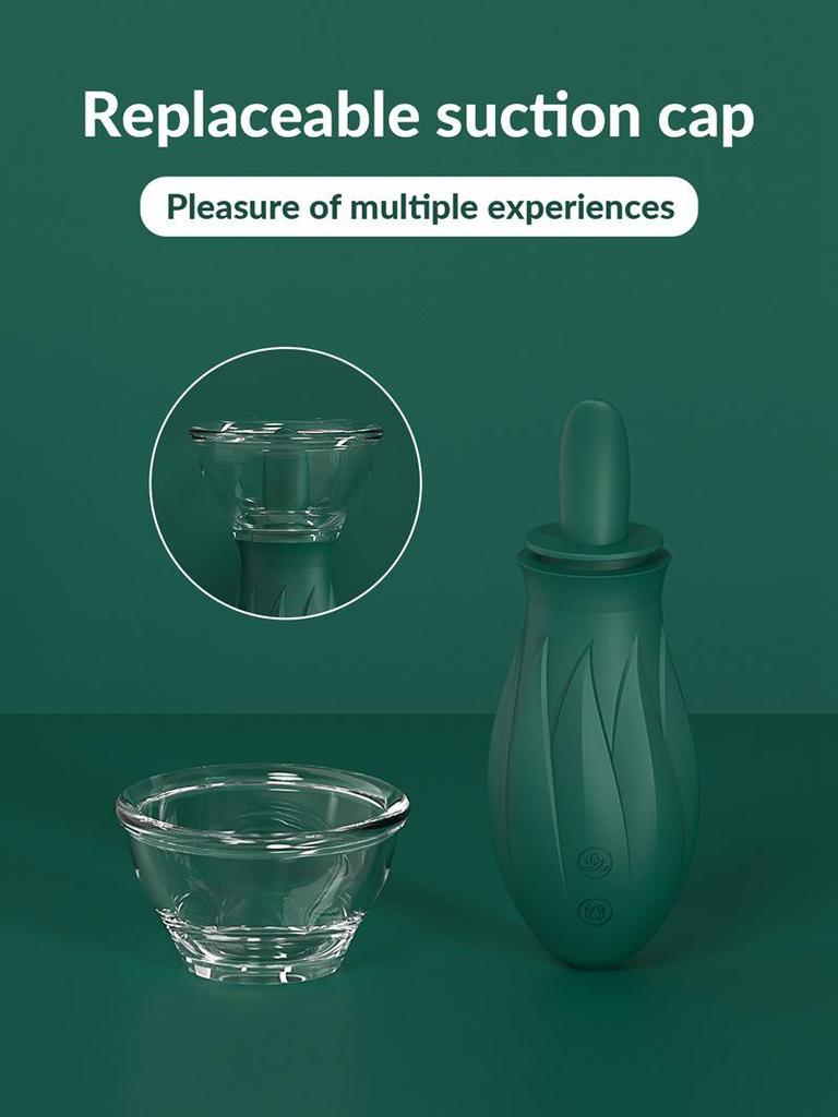 Cross-Border Clitoral Licking Suction Vibrator & Breast Massager
