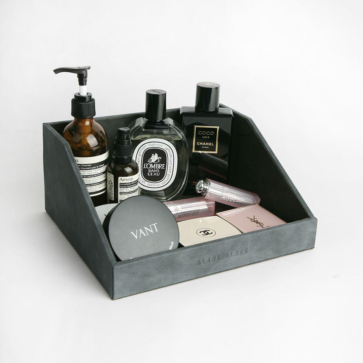 Multi-purpose Organizer Cosmetic Storage Box [T2] [Blue Gray]