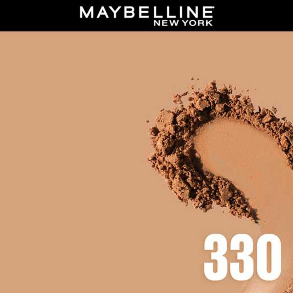 Maybelline New York Fit Me Compact Powder Matte Poreless 330 Toffee Lightweight Long Lasting Natural Finish 6g