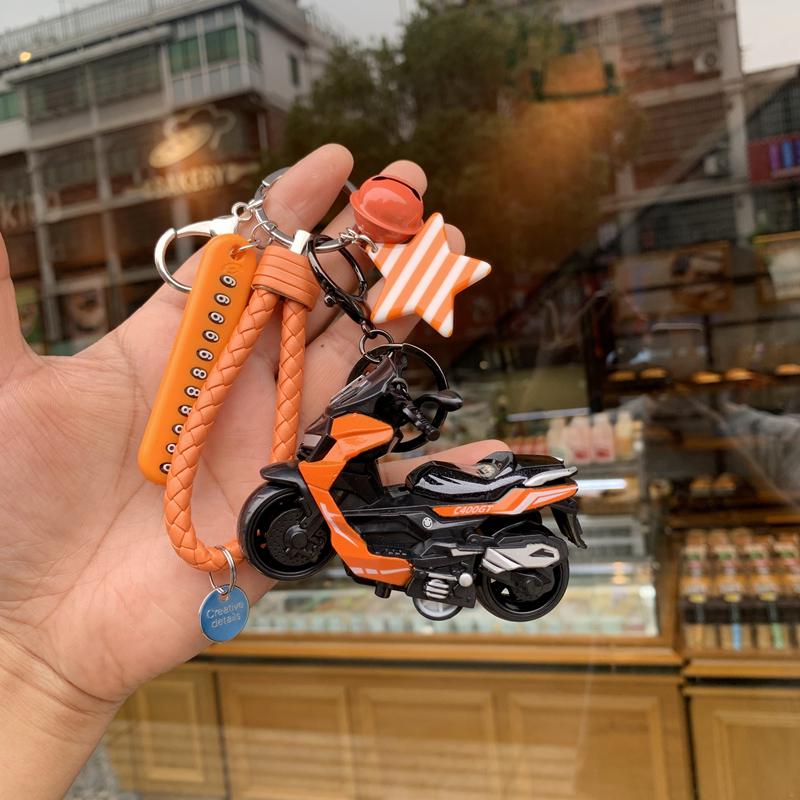 

Креативний брелок-номерний тег проти втрати для скутера та мотоцикла