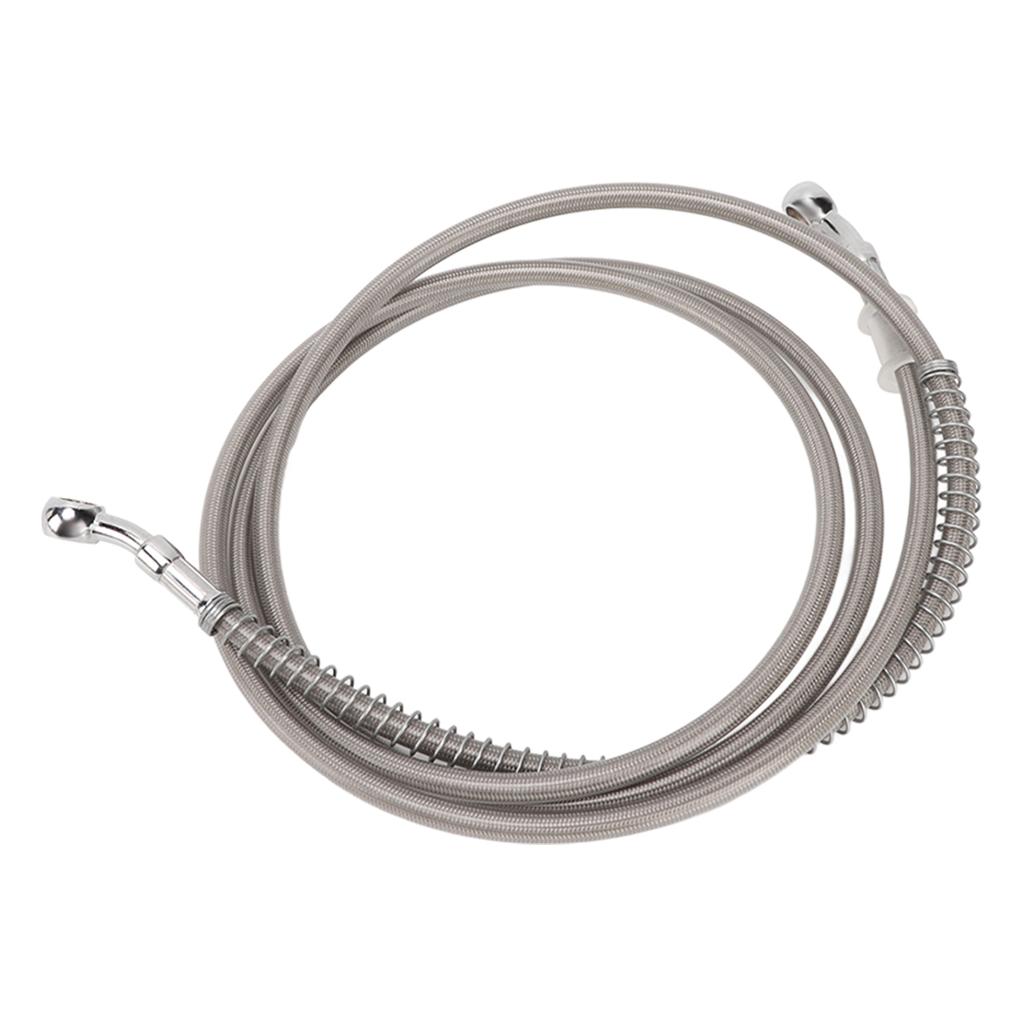 Motorcycle Brake Hose Steel PVC Brake Line for Most Motorbikes Easy Installation