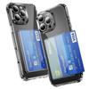For iPhone 16 Pro Case with Card HolderShockproof TPU Phone Cover