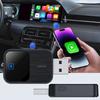 Wireless Android Auto & CarPlay AI Box Bluetooth-Compatible 5.2 WiFi USB-C/USB Voice Control for Wired CarPlay Android Auto Cars