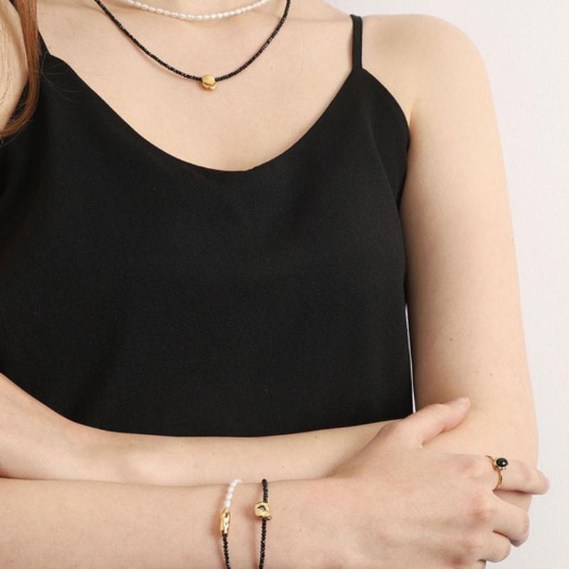 Ozel Silver925 Half Bracelet PS077B