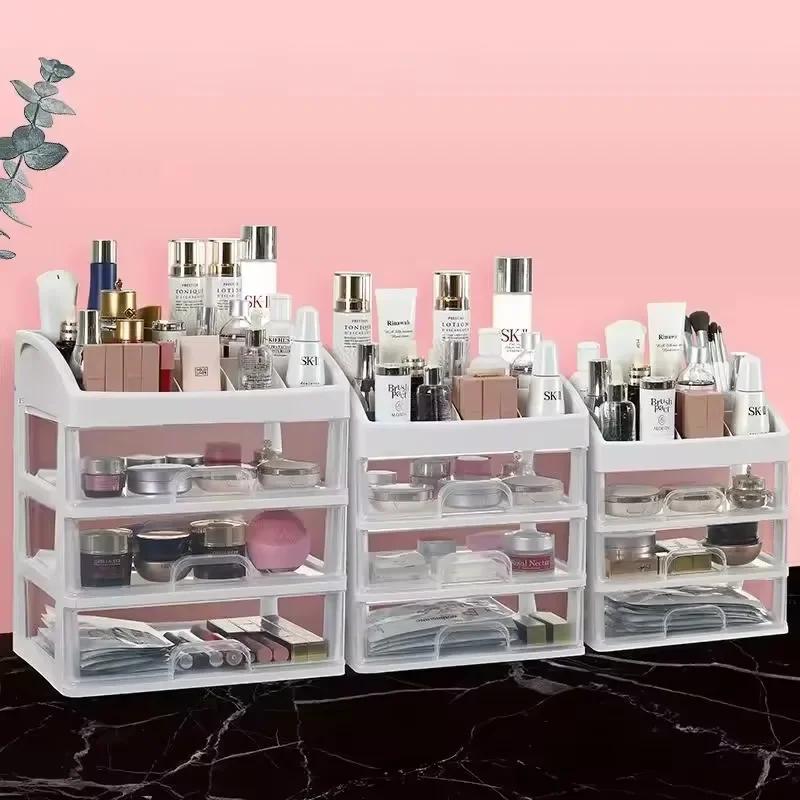 Cutie de depozitare pentru birou Sertar de depozitare Decorarea părului Dulap de depozitare cu mai multe straturi Cosmetice Cutie de bijuterii Articole de papetărie Multi-funcțională