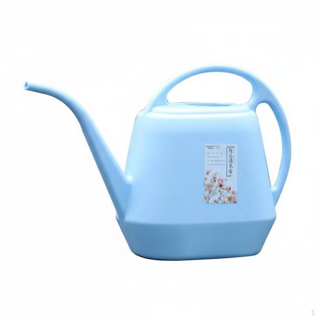 Long Spout Watering Can Large Capacity Pot with Sprinkler Head Wide Mouth Vegetation