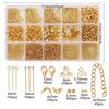 Kit di avviamento per la creazione di gioielli Orecchini Collana Componenti Perline fai-da-te Accessori per gioielli Adatto per adulti e principianti