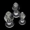 Sex Toys for Couples Sex Anal Beads Anal Plug Toys for Adults Sex Shop Luminous Glass Butt Plug Anal Dilators