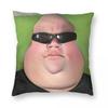 Fat Jynxzi Nicholas Stewart Square Pillowcase Polyester Linen Velvet Pattern Zip Decor Pillow Case Home Cushion Cover Wholesale