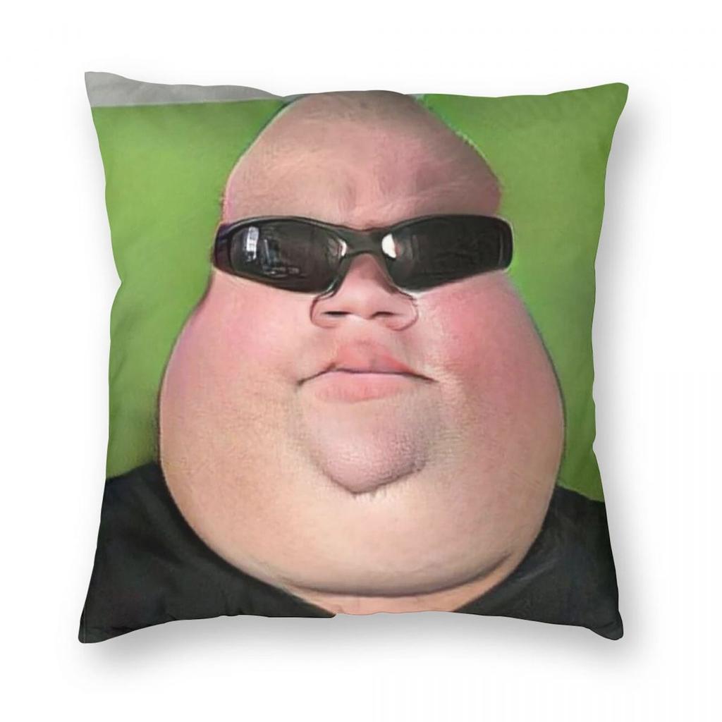 Fat Jynxzi Nicholas Stewart Square Pillowcase Polyester Linen Velvet Pattern Zip Decor Pillow Case Home Cushion Cover Wholesale