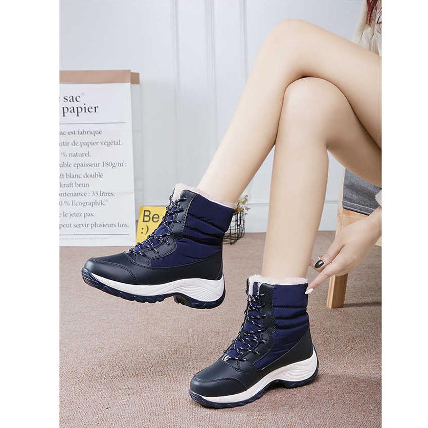 Botas de nieve para mujer Plataforma Botas de invierno Botas impermeables  Antideslizantes Botas Mujer comprar a buen precio — entrega gratuita,  reseñas reales con fotos — Joom