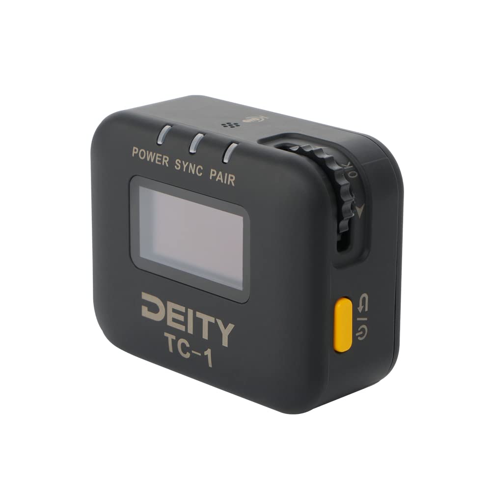 

Беспроводной тайм-код-бокс DEITY TC-1 2.4G RF Compact OLED USB-C с поддержкой подключения камер, камкордеров, магнитофонов, смарт-планшетов и т. д.. 3,5 мм вход/выход
