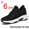 Increasing men sneakers casual heightening shoes 8cm height increase shoes for summer breathable 6cm elevator shoes
