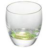 Toyo Sasaki Glass Sake Cold Fujimi Shouchikubai Bamboo Handle 100ml Made Japan Cup Ochoko Sakazuki Mount Fuji