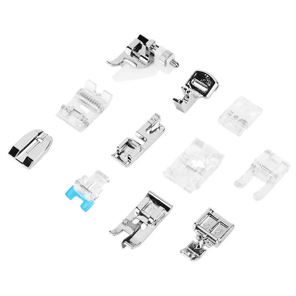 11Pcs Set Multifunction Household Sewing Machine Presser Foot Tool Kit Accessory