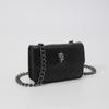 Damen Crossbody-Tasche mit Rautensteppung und Kette - 2025 Edition: Kleine, vielseitige, hochwertige Mini-Quadrattasche