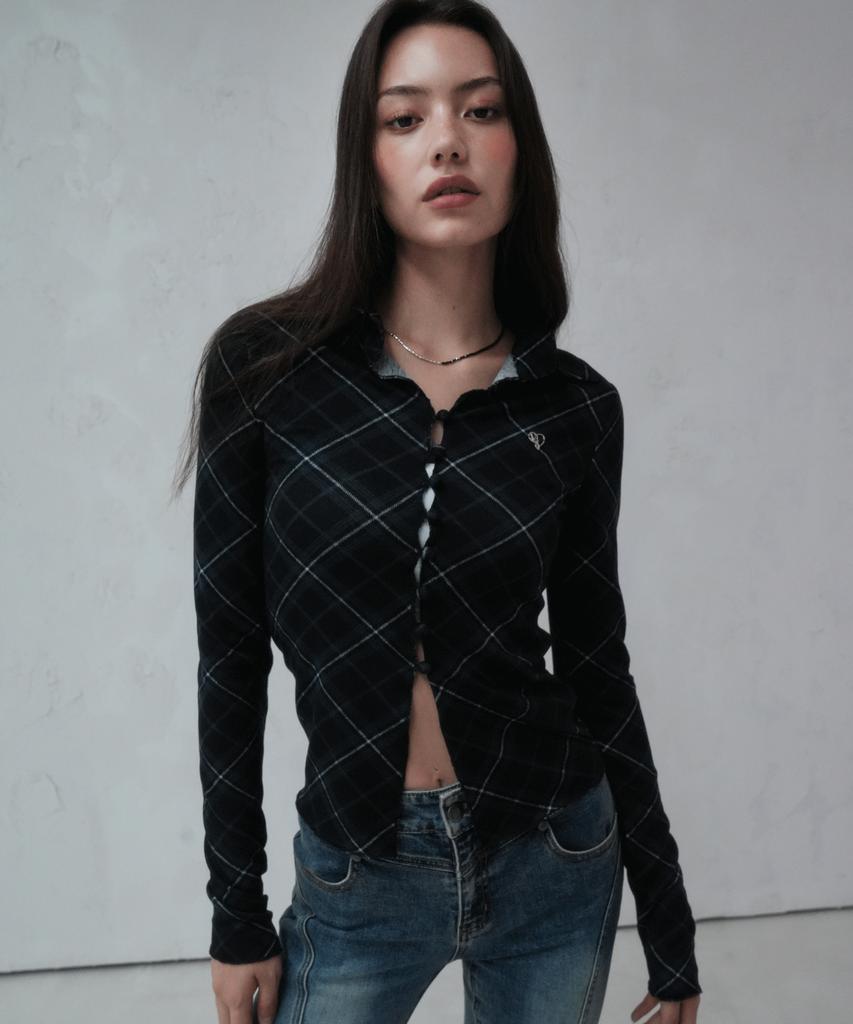 VIVACIOUS Haley Collar Long Sleeve - 3Col