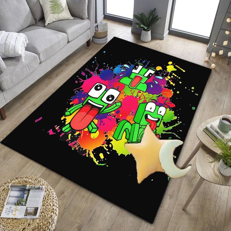 Colorful game Friends Office Rug Chair Mat, Game Carpet, Suitable for Front Door, Bedroom, Living Room, Desk, Holiday Gift