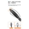 Stainless Steel HD Lens Bike Rear VIew Mirror 360° Rotatable MTB Rear Mirror Widen Big View Road Bicycle Mirror Bike Accessories