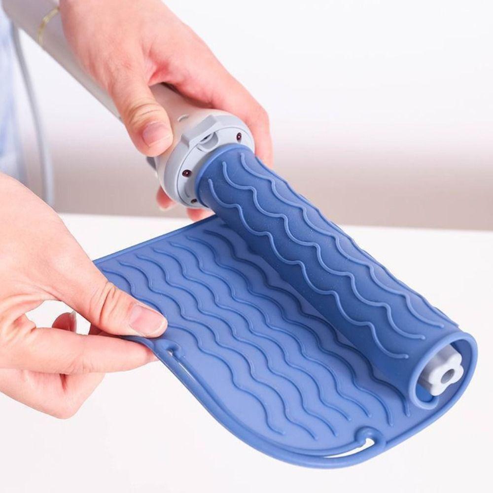 Portable Heat Resistant Mat Travling Protects Countertops Anti Scald Pads Non-Slip Silicone Pad