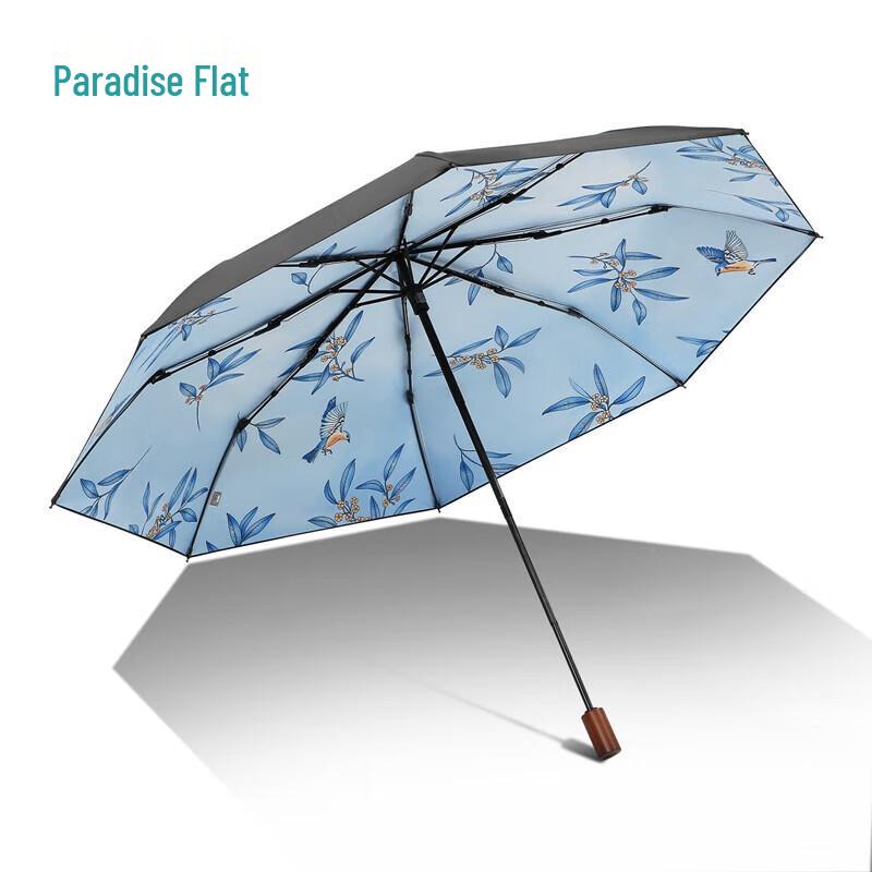 Paradise 3-Fold UV Sun & Rain Umbrella