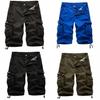 Summer Men Casual Cargo Shorts With Multiple Pockets For Youth And Teens