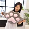 Cute Cat Paw Air Conditioner Blanket Soft Children Xia Liang Quilt Dual-purpose Down Cotton Throw Pillow Quilt