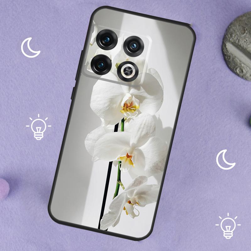 Orchid Flowers Colorful Case For OnePlus 13T 10T 8T 10R 12R 13R 15 13 12 11 10 9 Nord 5 CE 2 3 4 Lite N20 N30 Cover